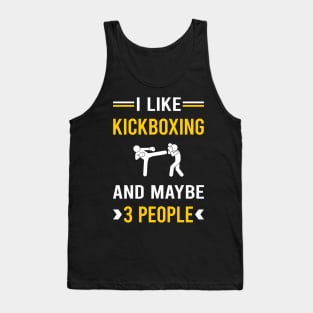 3 People Kickboxing Tank Top